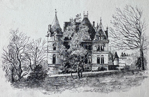 Castello disegno originale - da,