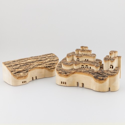 Castello casa pop - up, wooden