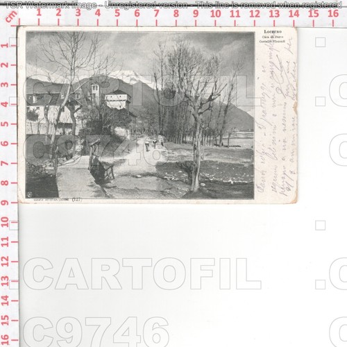 C9746 svizzera locarno casa - c9746,