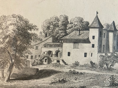 Bellissimo disegno matita 19e - bellissimo,